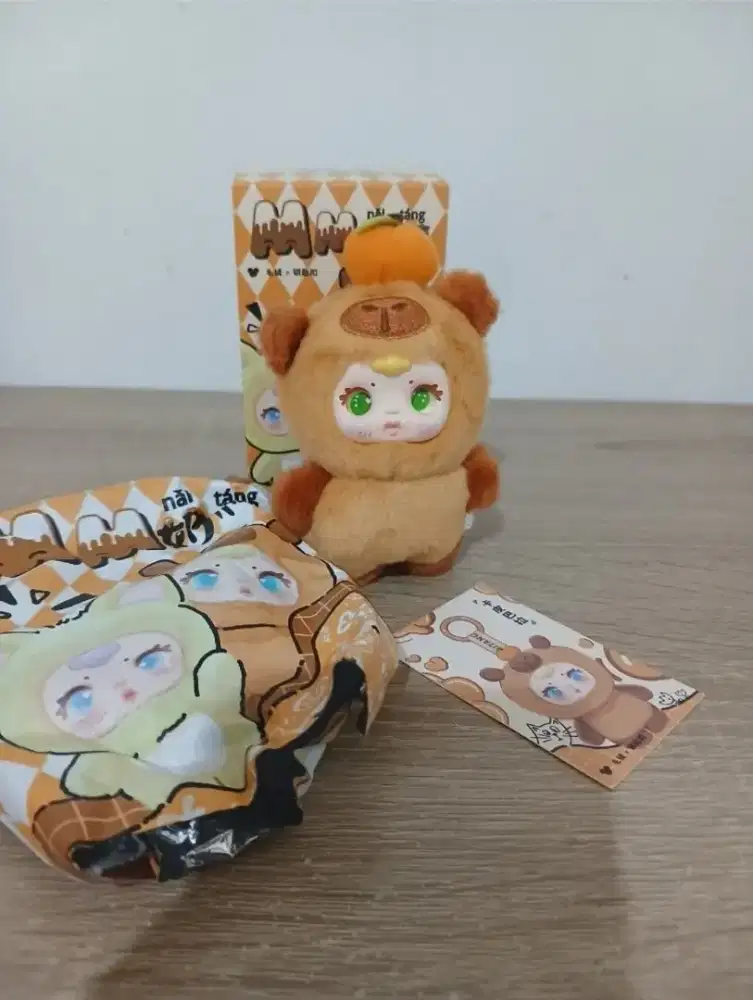 Blindbox MM Milkcandy seri Capybara Bagcharm