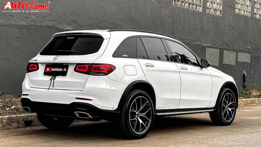 KM26RB Mercedes Benz GLC200 AMG Line Facelift White On Black NIK 2022