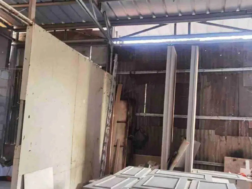 Sewa Gudang Murah Jaktim 35jt/thn - Workshop Tanah 80 Dekat Tol Becakayu