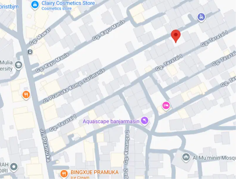 DIJUAL TANAH SHM 200m2 STRATEGIS - Hanya 250m dari Jl. Pramuka