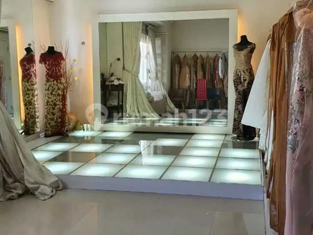 Rumah Lux minimalis 2lt area dharmahusada indah Kertajaya indah depan taman Surabaya