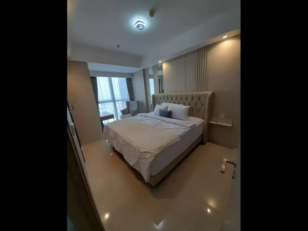 Disewakan Cepat Apartemen Gold Coast PIK 1BR 51m2 Full Interior