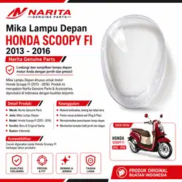 Lampu Depan Honda Scoopy FI 2013-2016 Merk Narita