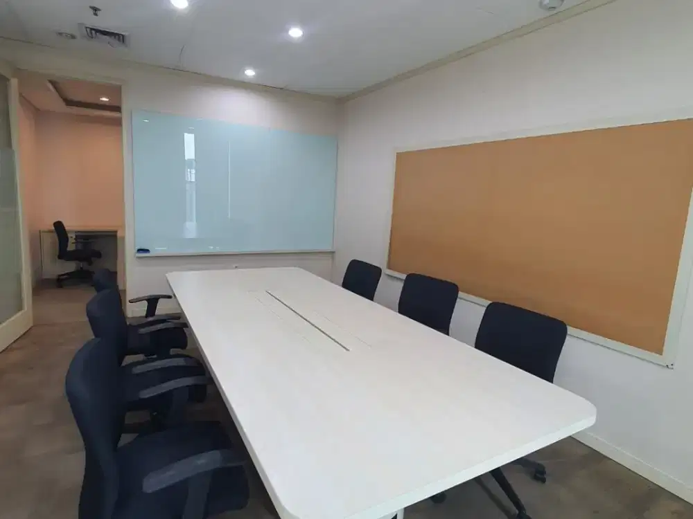 Disewakan Ruang Kantor Furnish Graha Kapital Luas 151Sqm