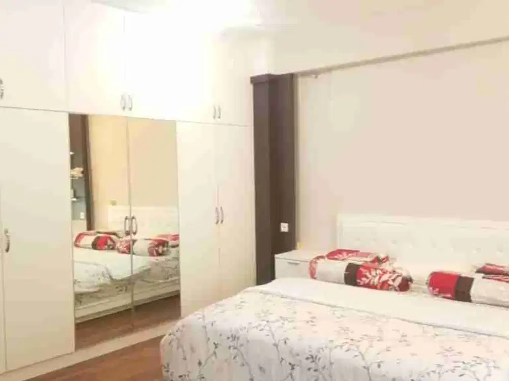 DIJUAL CEPAT Green Pramuka City 2BR 40m² Full Furnish - 950jt Siap Huni