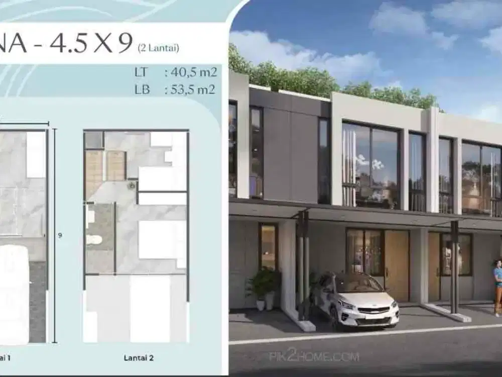 disewakan Rumah pasadena hills pik 2 pantai indah kapuk