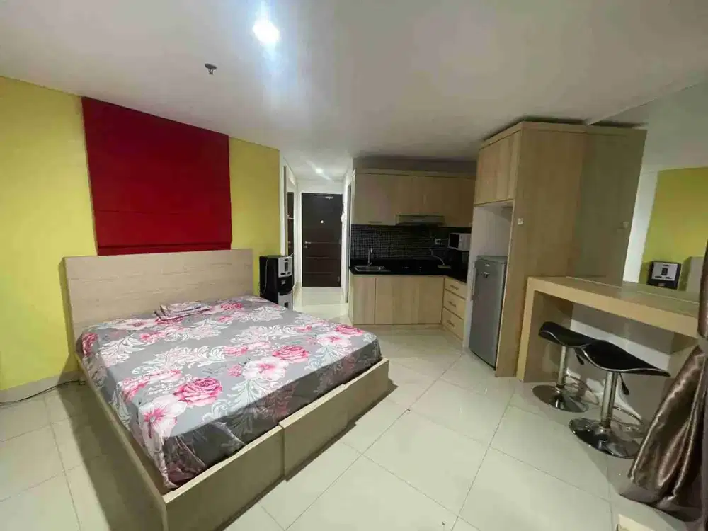 Apartemen Studio Big Size Tamansari Semanggi - Minimal 6 Bulan Sewa - Lokasi Gatot Subroto Karet Semanggi Jakarta Selatan