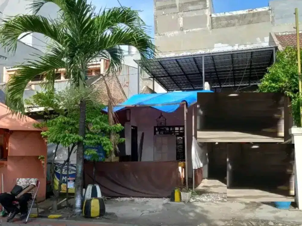 DIJUAL RUMAH HITUNG TANAH WISMA KEDUNG ASEM INDAH RUNGKUT SURABAYA RON.A1393
