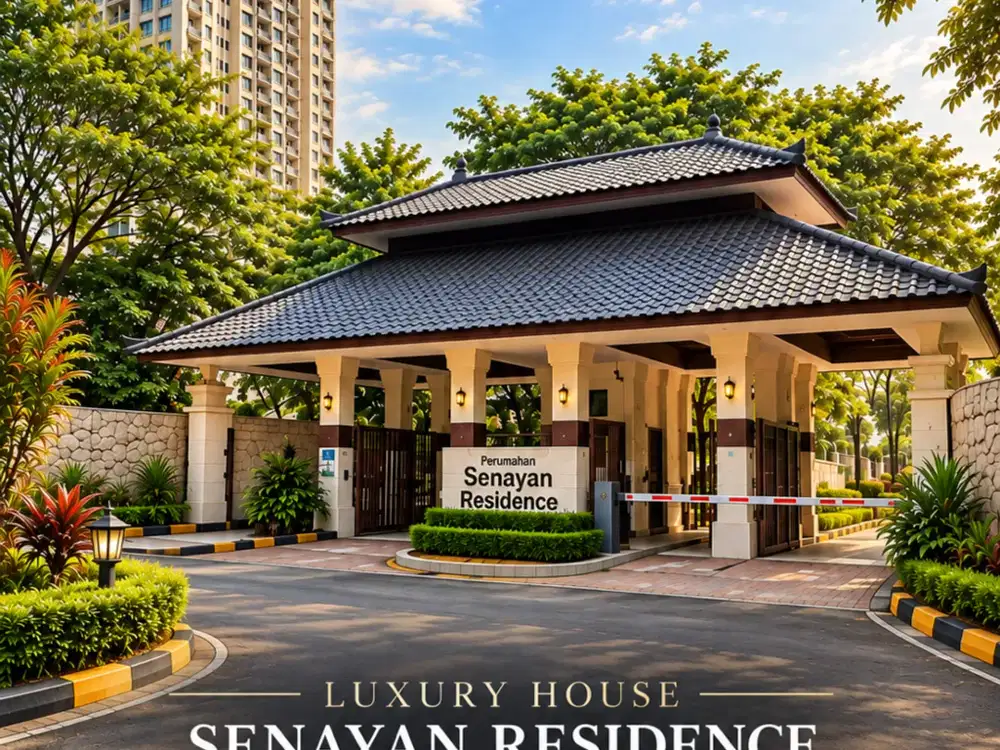 Dijual Rumah Mewah 3,5 Lantai di Senayan Residence Jakarta Selatan