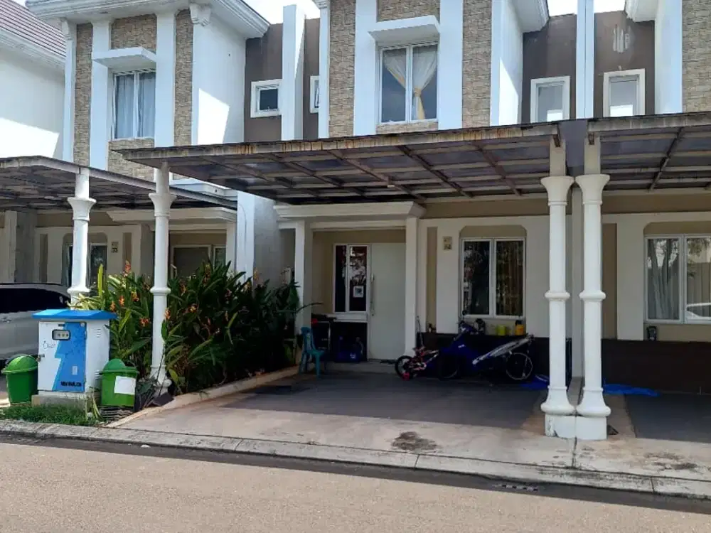 Dijual / Disewakan Rumah  Minimalis 2 Lantai di Cluster South Thames, Jakarta Garden City, Cakung, Jakarta Timur.