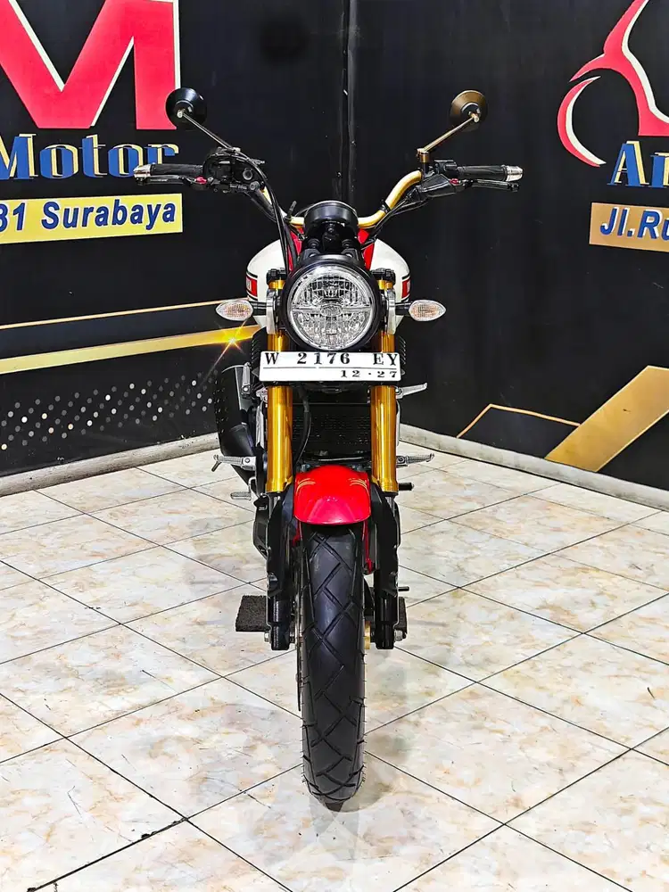 Yamaha XSR 155cc VVA series Anniversarry, putih merah 2022. Anugerah