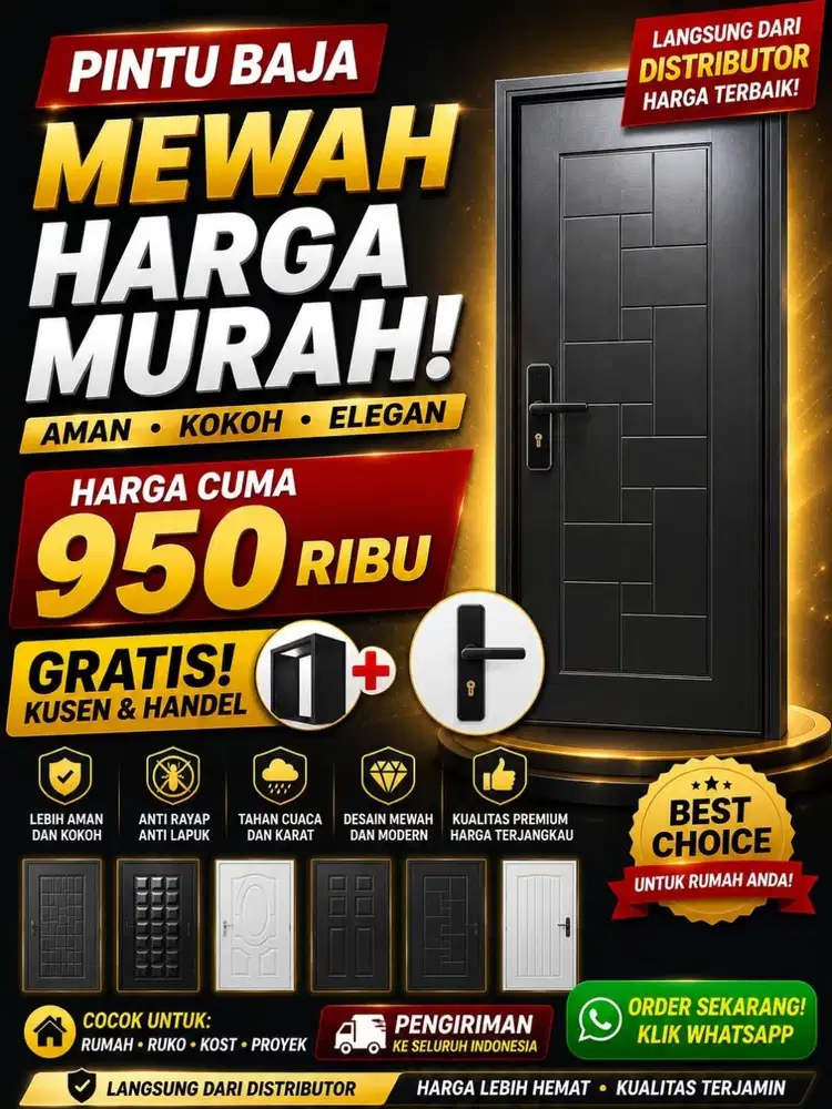 Pintu Baja Murah