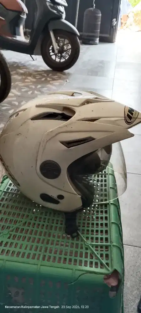 Visor ink lama apa adanya