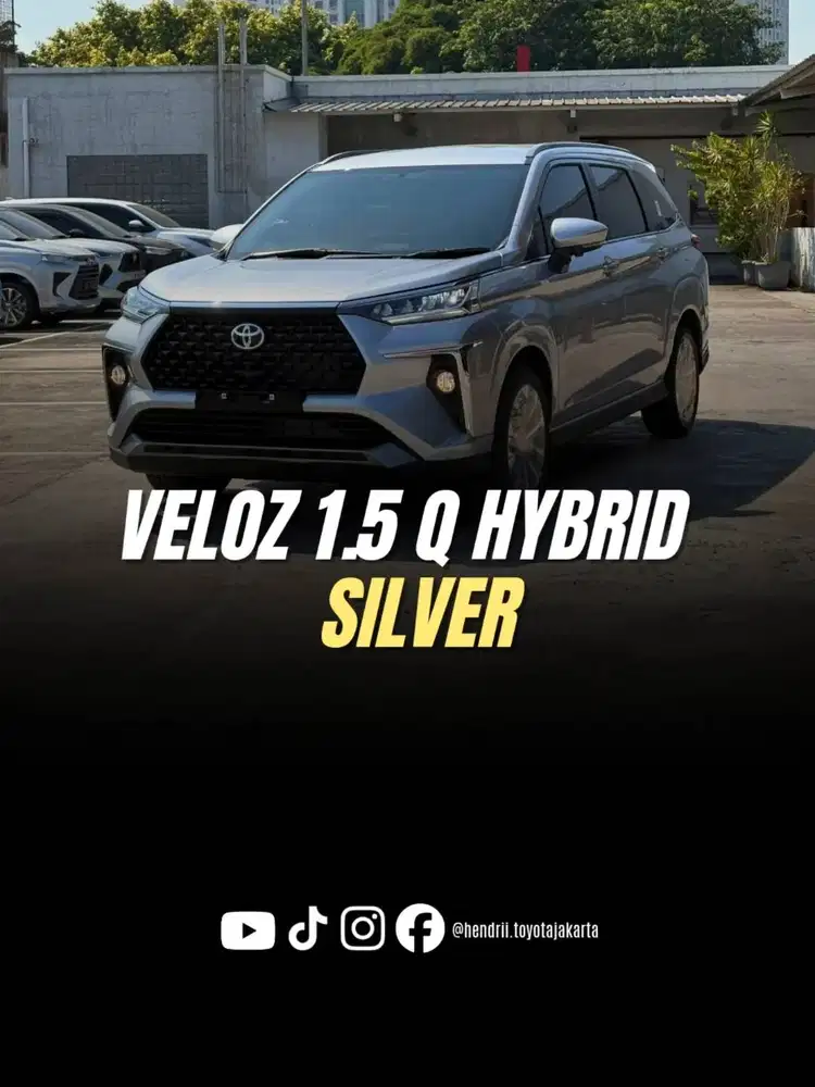 PROMO SPESIAL TOYOTA ALL NEW VELOZ 1.5 Q HYBRID CVT READY STOCK