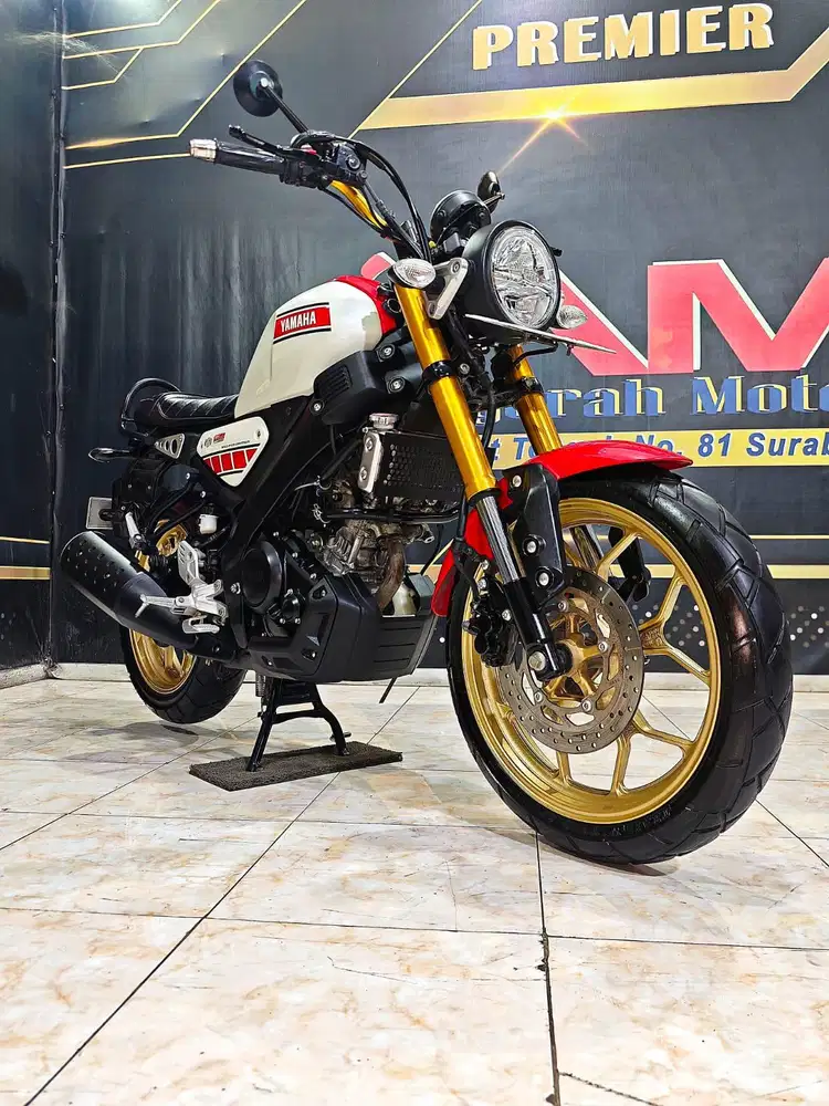 Yamaha XSR 155cc VVA series Anniversarry,Putih Merah Th 2022. Anugerah