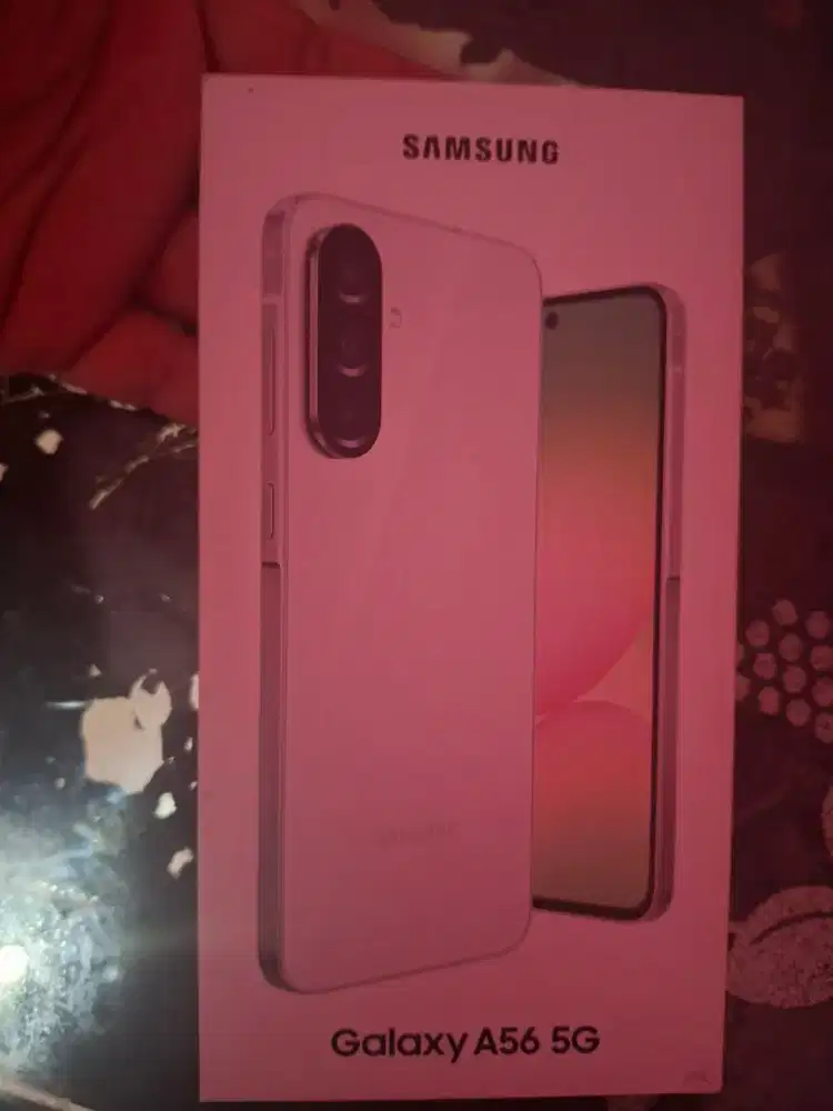Jual hp samsung a56 8/256 cuman kotak dan hp kabel lupah kemana