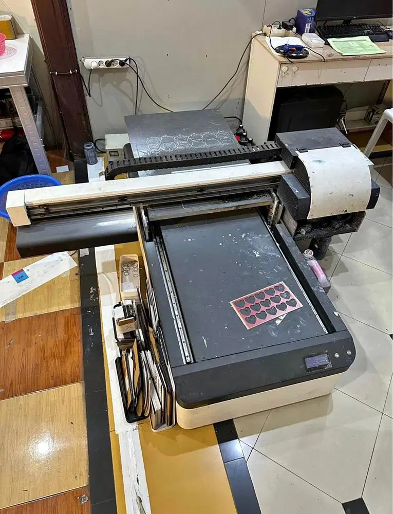 Mesin UV Print FlatBed 60x90 Head XP600 Surabaya Timur