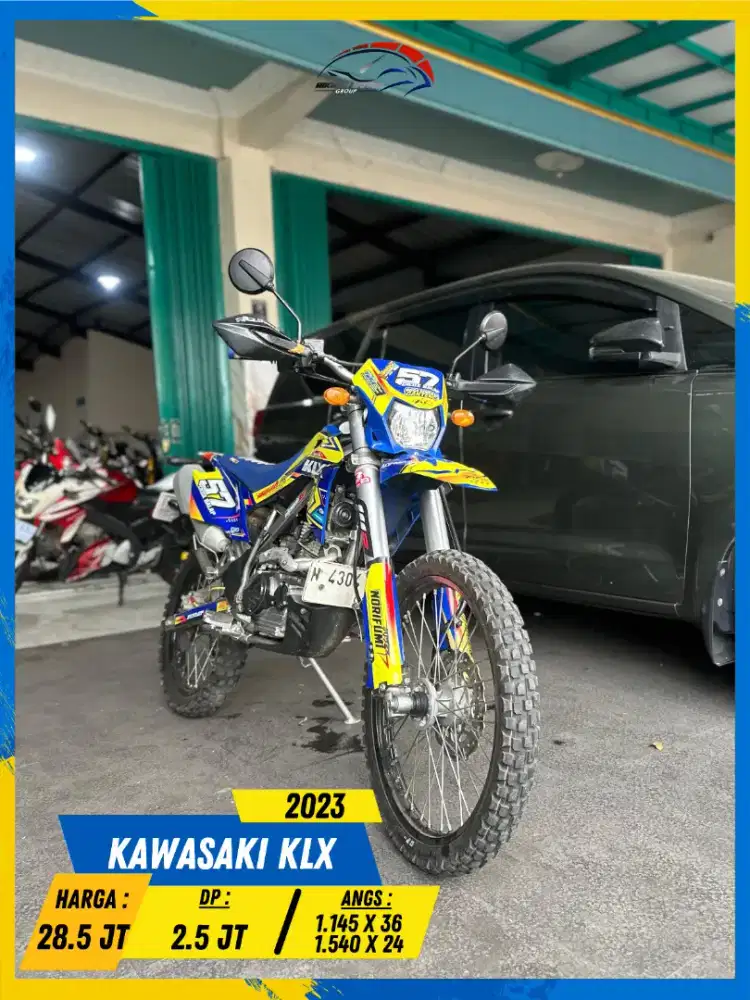 KAWASAKI KLX 2023 MURAH MERIAH BOSKU HIKMAH MOTOR KEPUH MALANG