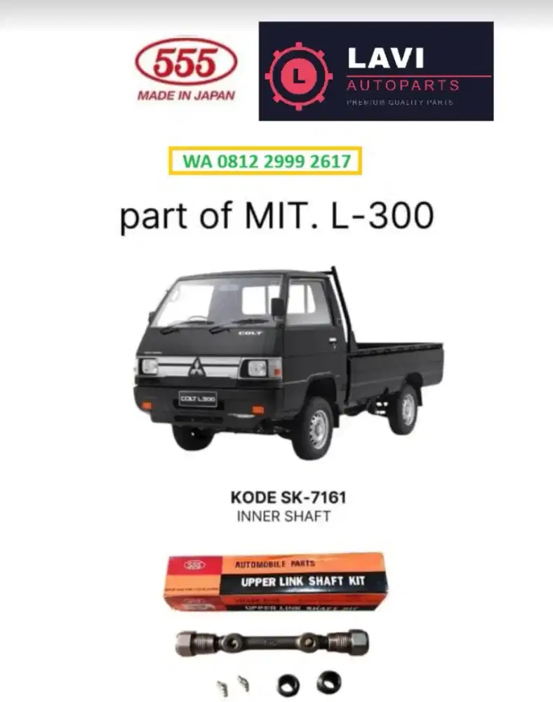 INNER SHAFT SK-7161 for Mit. L300