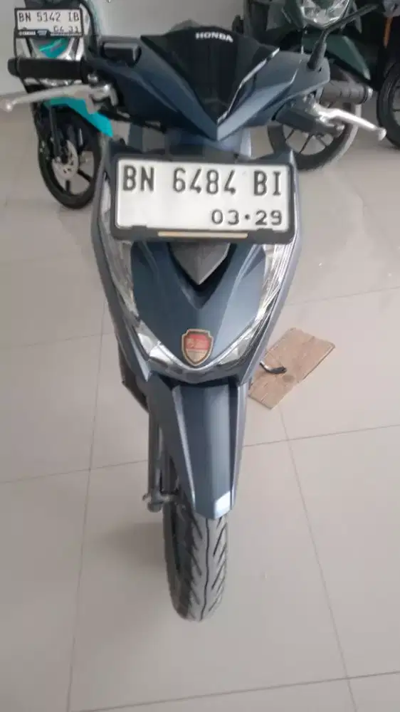 HONDA BEAT TAHUN2024,BIRU DOFF,SURAT LENGKAP,BODY ORISINIL,MESIN SEHAT
