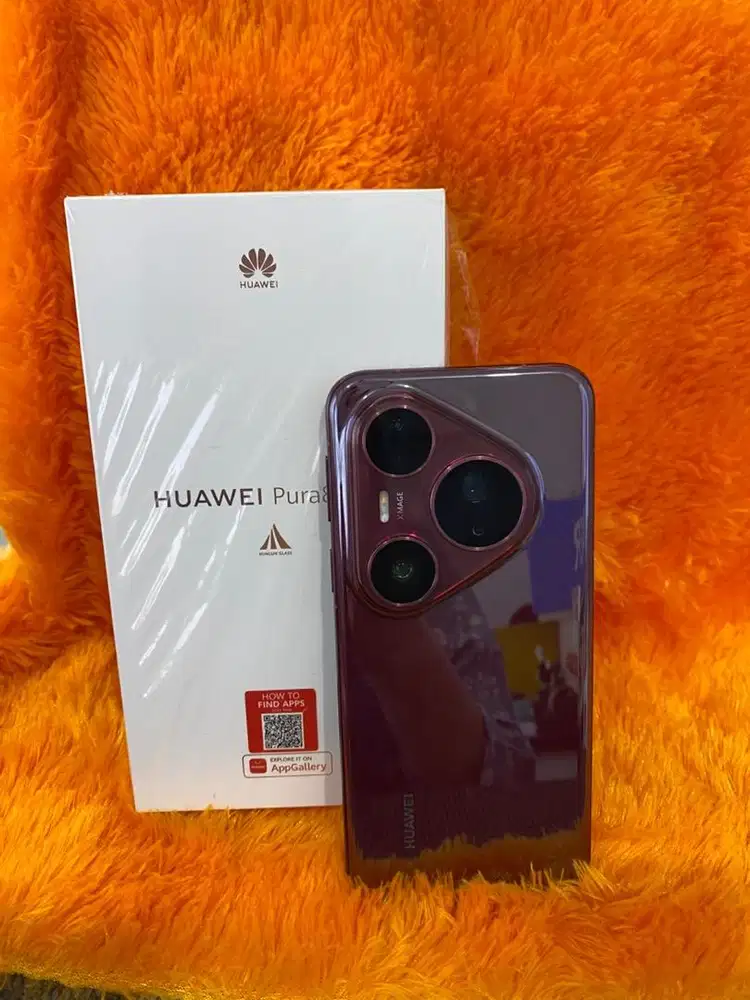 Huawei Pura 80 Pro ram 12/512 glazedred garansi februari 2027#3Gcom