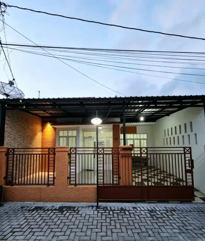 RUMAH SIAP HUNI BELAKANG ANEKA JAYA PEDURUNGAN