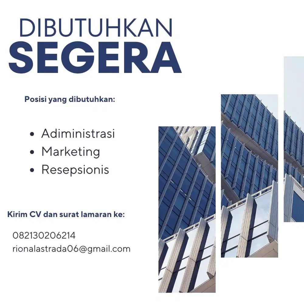 Lowongan Pekerjaan