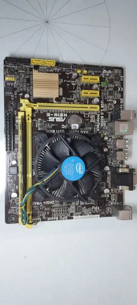 Motherboard mainboard + prosesor + ram