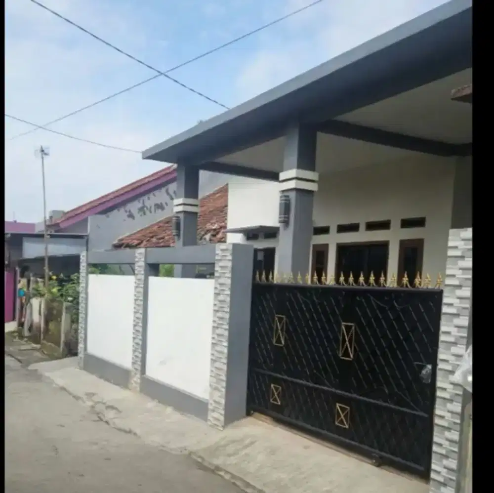 Rumah siap huni Luas LT 146m²/73 di Ciomas Bogor – Dekat Stasiun & SHM