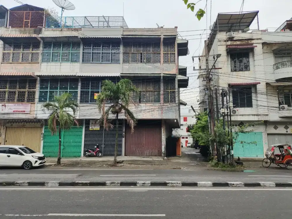 Dijual Ruko Murah Lokasi Strategis Jalan Wahidin Medan
