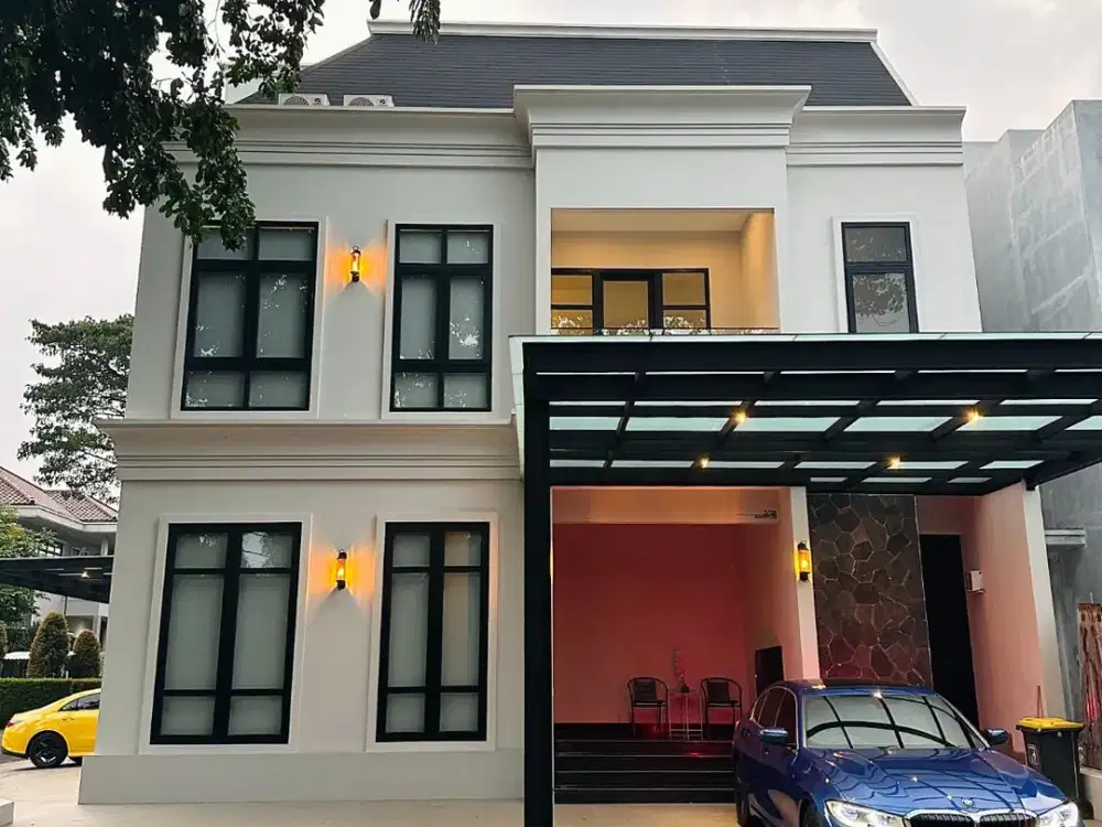 Dijual Rumah Alam Sutera Amaryllis Modern Classic Cantik Semi Furnish
