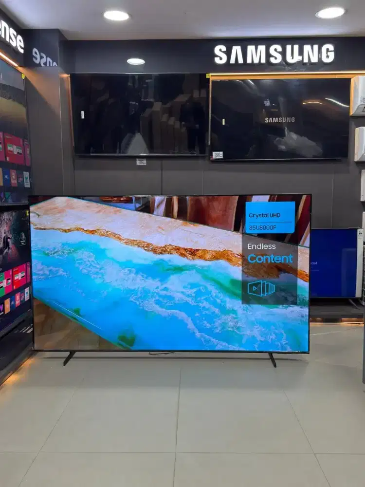 CICILAN SAMSUNG 4K CRYSTAL UHD SMART TV 65 INCH