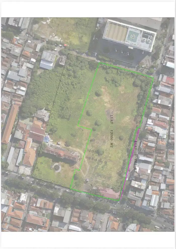 Dijual Tanah Komersial Jalan Bubutan Strategis Pusat Kota Surabaya