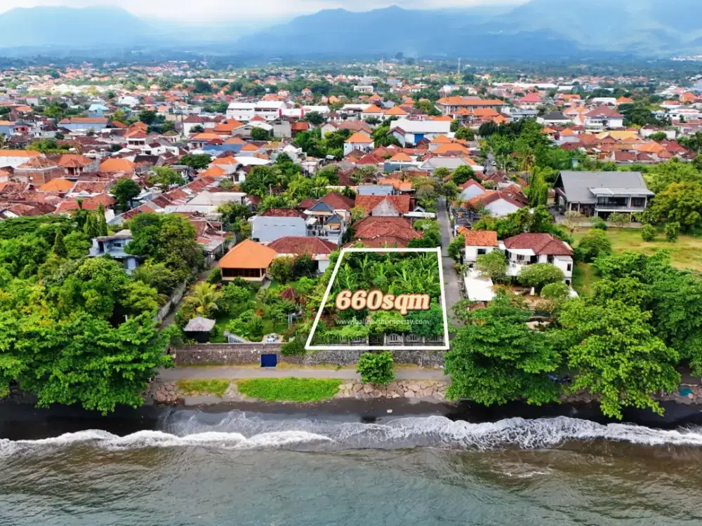 THE LAST BEACHFRONT GEM IN PANTAI INDAH SINGARAJA NORTH BALI