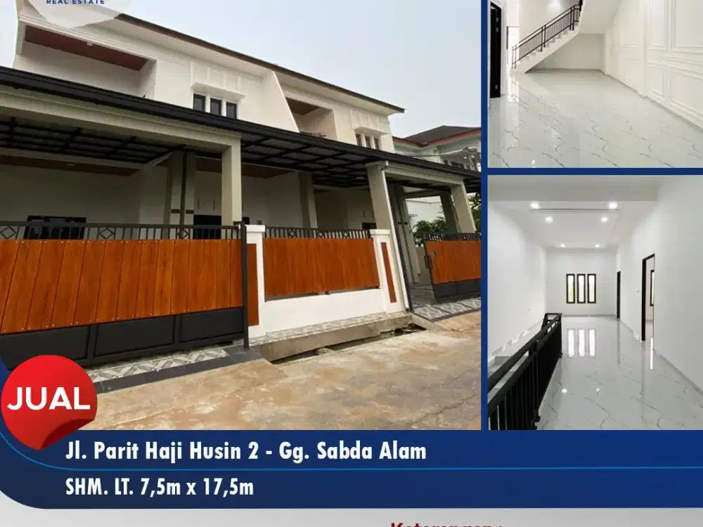 Rumah Baru 2 Lantai Kawasan Kota Pontianak di Paris Haji Husin 2 (PARIS 2)
