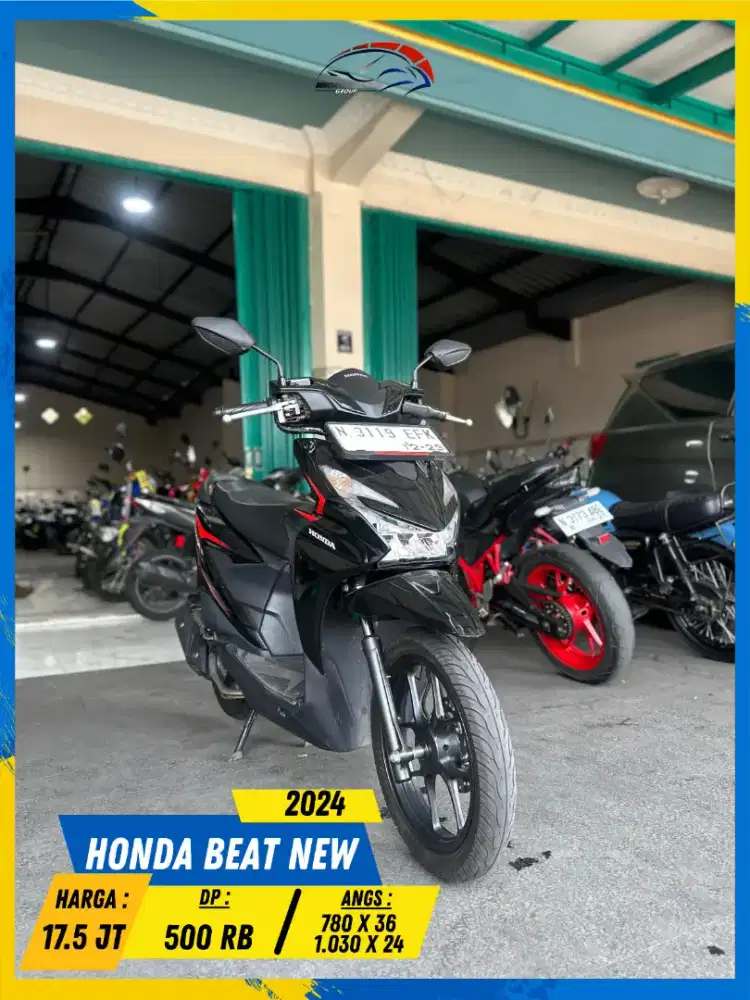 HONDA BEAT NEW 2024 READY MASZEHH HIKMAH MOTOR KEPUH MALANG