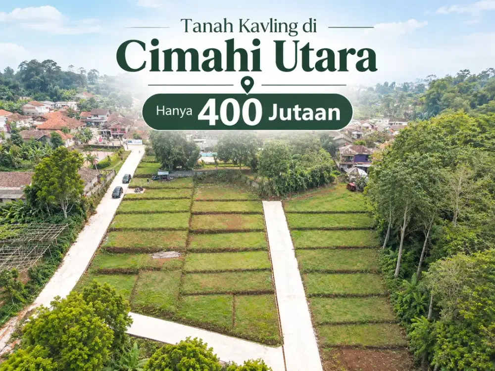 Tanah SHM Dijual Cipageran, Dekat Pemkot Cimahi