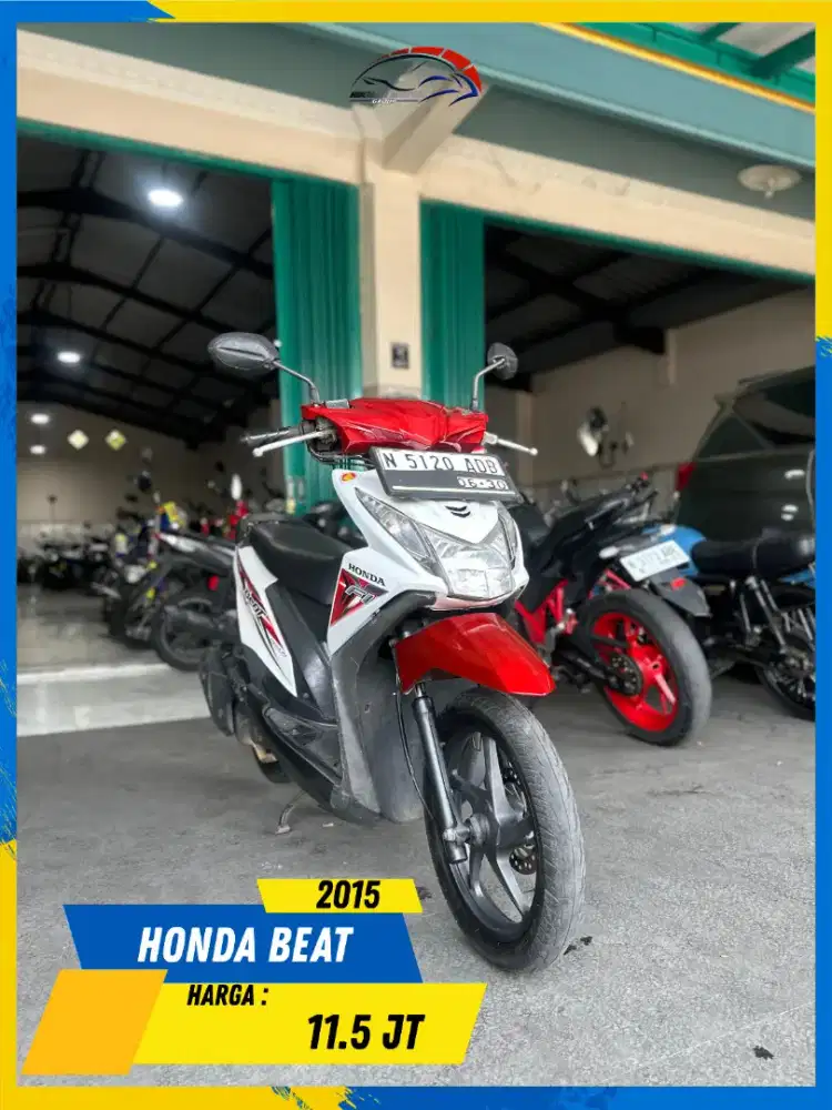 HONDA BEAT 2015 BEKAS RASA BARU BOSSKU HIKMAH MOTOR KEPUH MALANG