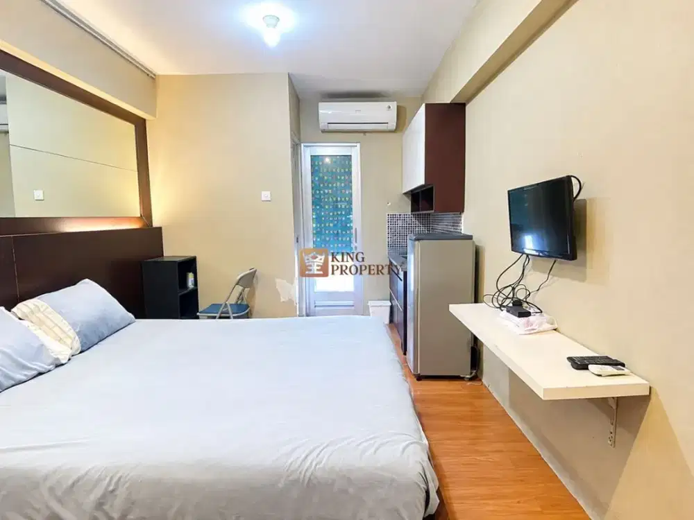 Tinggal Bawa Koper! Studio 21M² Green Bay Pluit Greenbay Full Furnished, Interior Rapi Minimalis Modern