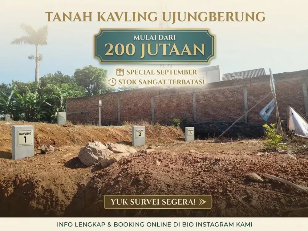 Tanah Kavling Eksclusive Ujung Berung