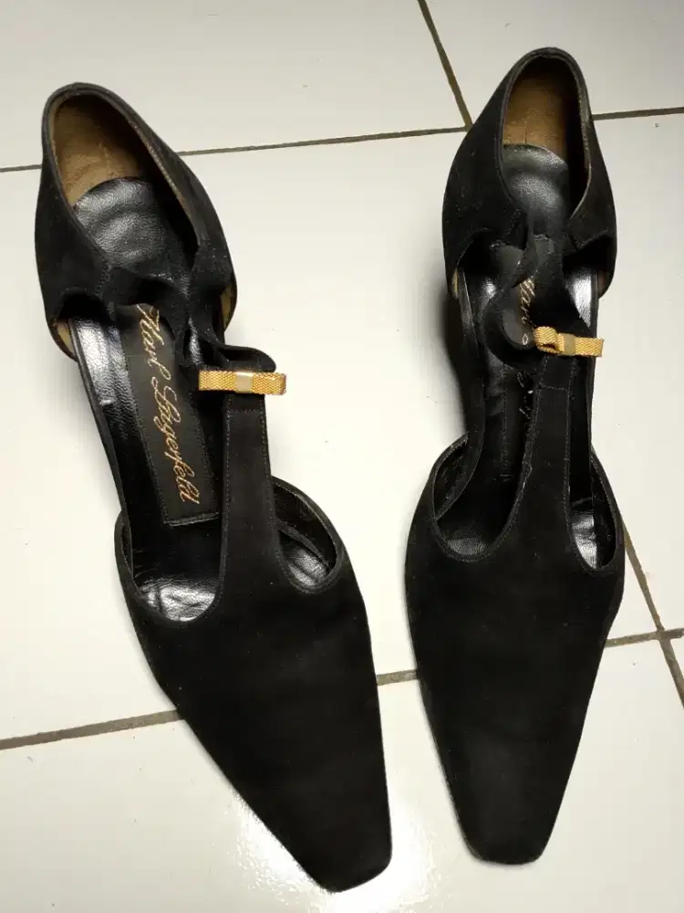 Sepatu Heels Wanita Vintage (made in France)