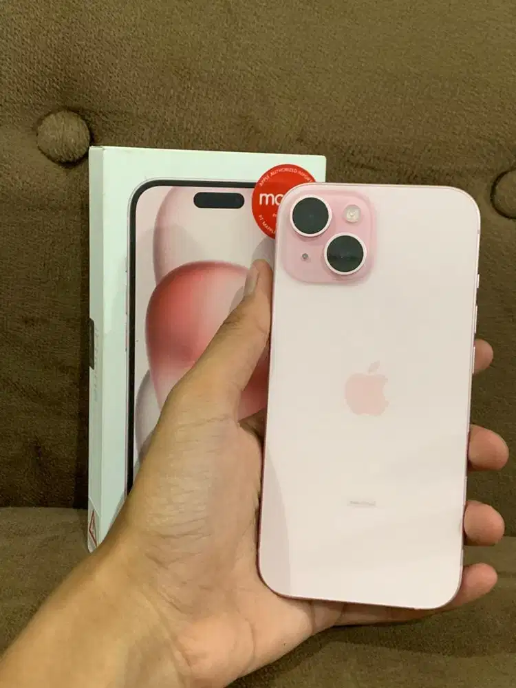 Iphone 15 256gb ibox like new garansi on
