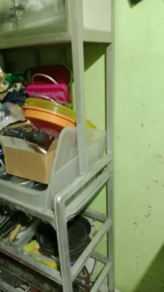 rak piring almunium  mini