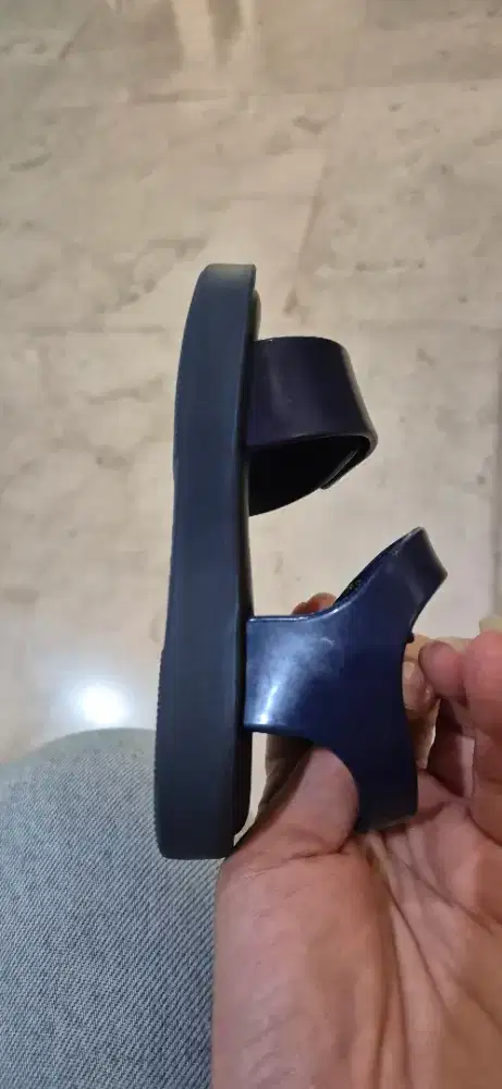 Sepatu Melissa Biru dongker utk anak 1,5th ke 2,5th