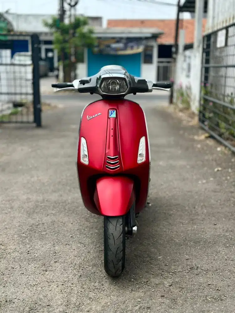 VESPA SPRINT 150 IGET 2018 MERAH MODIF - TERMURAH