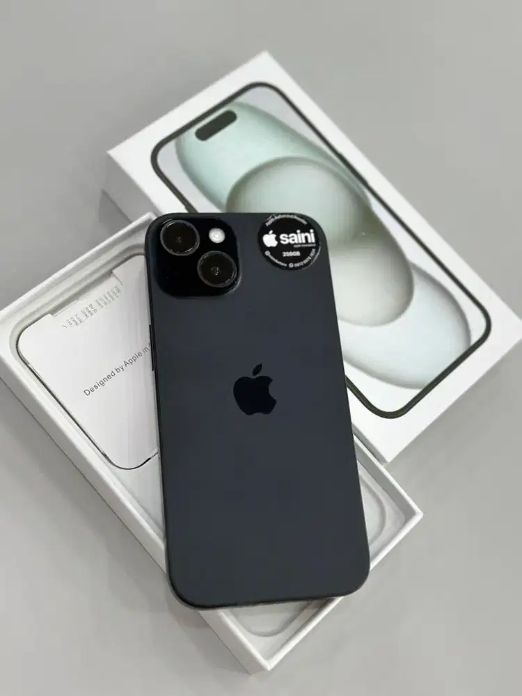 Iphone 15 256gb black second inter