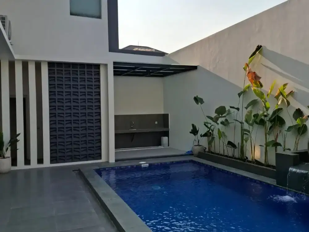 Rumah Citraland Mewah Swimming Pool Full Furnished Bukit Golf Interational Dekat UC Univ Ciputra