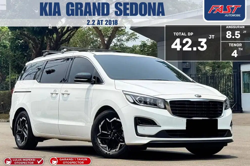 (ADA BARCODE SOLAR) KIA GRAND SEDONA 2.2 DIESEL 2018 LOW KM.52RB