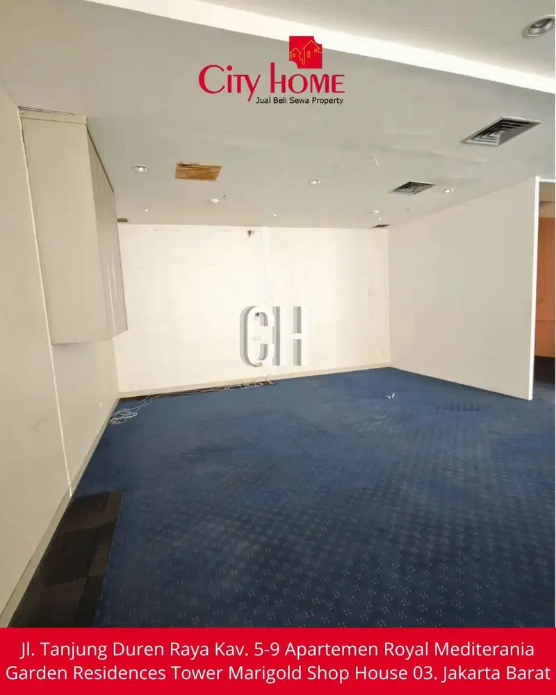 Disewakan Ruang Kantor Unfurnished di Apl Tower Central Park