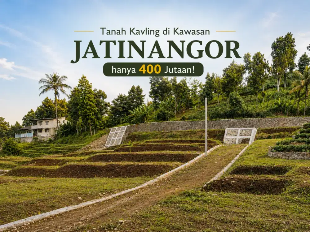 Dijual Kavling Dekat Kampus, Jatinangor - 400 Jutaan